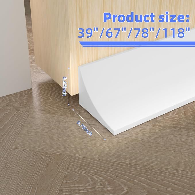 78 Inch Shower Threshold Water Dam Barrier, Shower Dam Water Stopper - Image 3