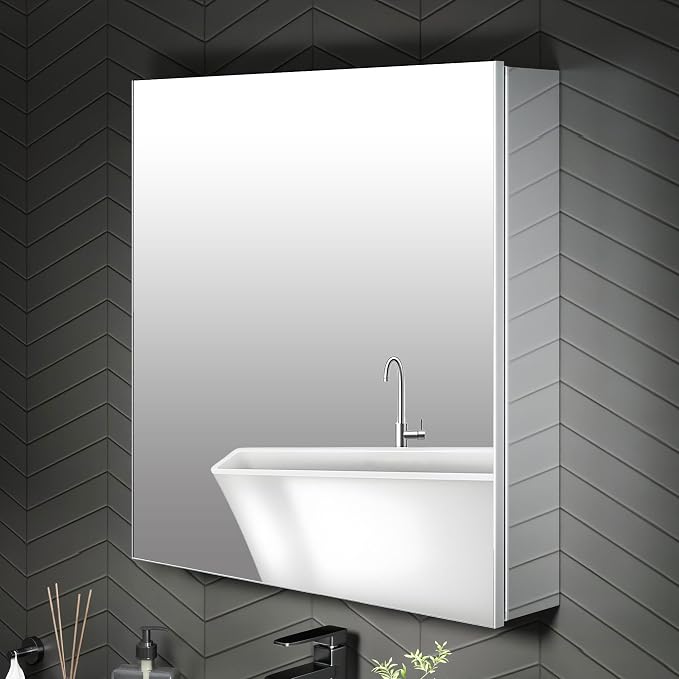 24 x 26 Medicine Cabinet Mirror by AZDHOME