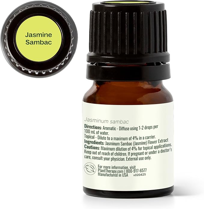 Plant Therapy Jasmine Sambac Absolute Essential Oil 100% Pure, Natural - Image 8