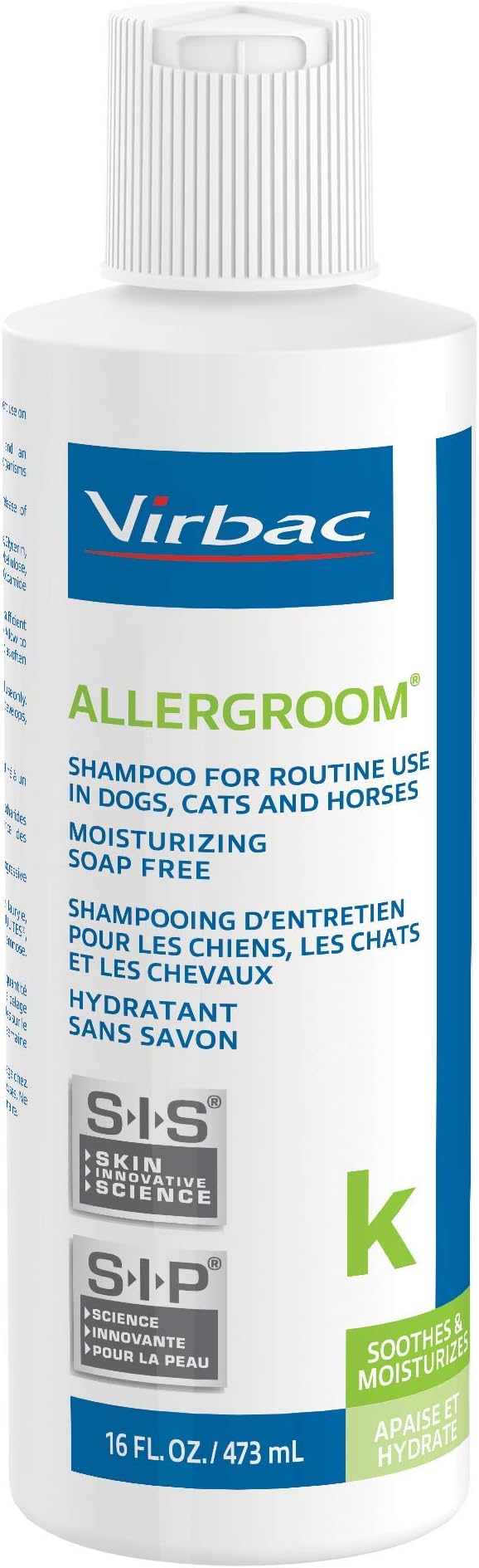 Virbac Allergroom Pet Shampoo For Dogs, Cats & Horses by Virbac