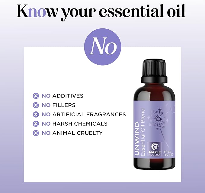 Unwind Aromatherapy Essential Oil Blend - Image 7