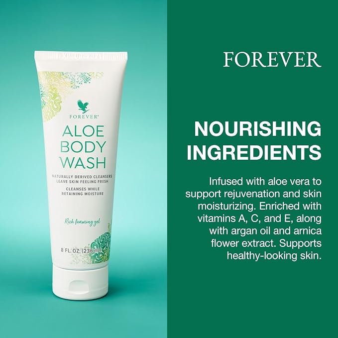 Forever Diving - Forever Aloe Body Wash - Sulfate-Free Cleanser - Image 6