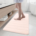 Buganda Memory Foam Bath Mat, Ultra Soft and Non-Slip Bathroom Rugs, Water by Buganda