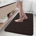 Buganda Memory Foam Bath Mat, Ultra Soft and Non-Slip Bathroom Rugs, Water by Buganda