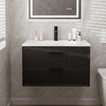30 Inches Modern MDF Bathroom Vanity by suntage
