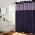 River Dream Heavyweight No Hooks Required Dotted Waffle Weave Shower Curtain - by RiverDream