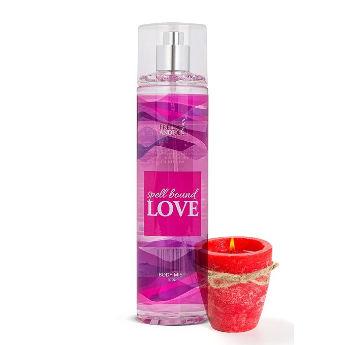 Spell Bound Love Body Spray for Women Luxury 8 oz Perfume Fragrance Mist & by FreidaandJoe