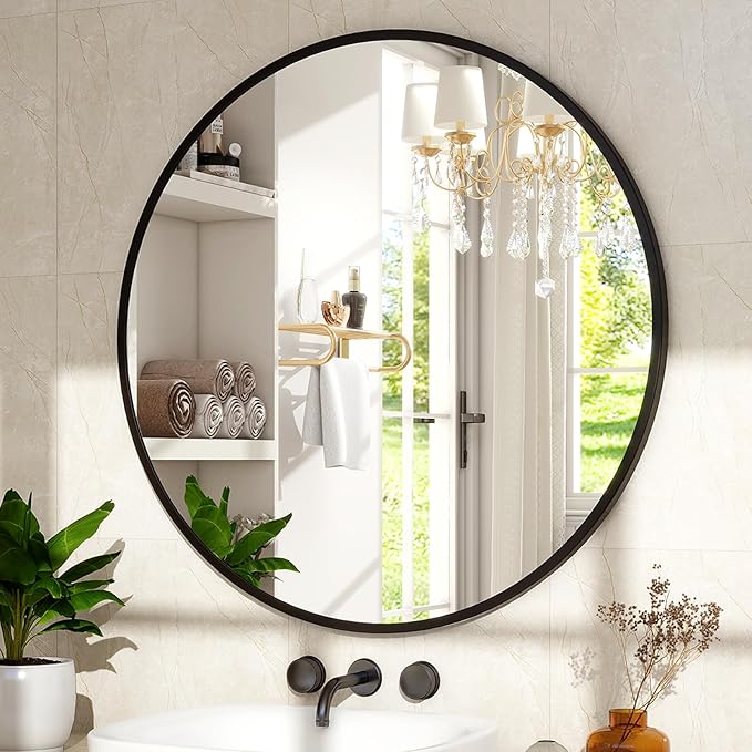 36 Inch Round Mirror - Image 2
