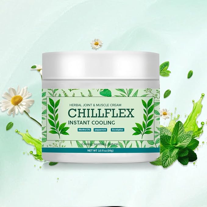CHILLFLEX Menthol Soothing Cream, Cooling Soothing Gel, Joint Activities - Image 4