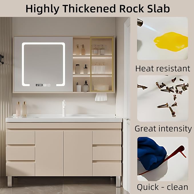 68IN Modern Bathroom Vanity - Image 3