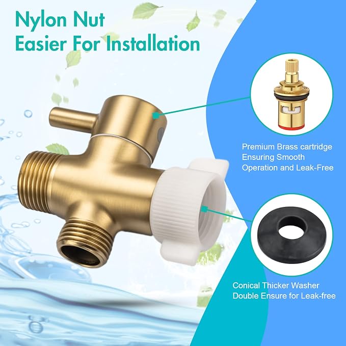 BARROCK Handheld Bidet Sprayer for Toilet, 2 Pack Bidets Faucet for Existing - Image 4
