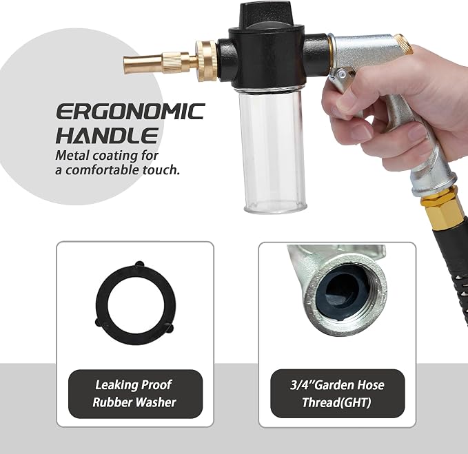 Garden Hose Nozzle Sprayer - Image 4
