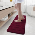 Buganda Memory Foam Bath Mat, Ultra Soft and Non-Slip Bathroom Rugs, Water by Buganda