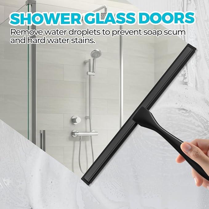10-Inch All-Purpose Shower Squeegee - Image 2
