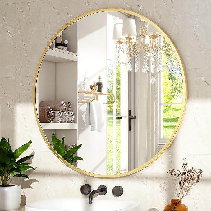 30 Inch Round Mirror - Image 2