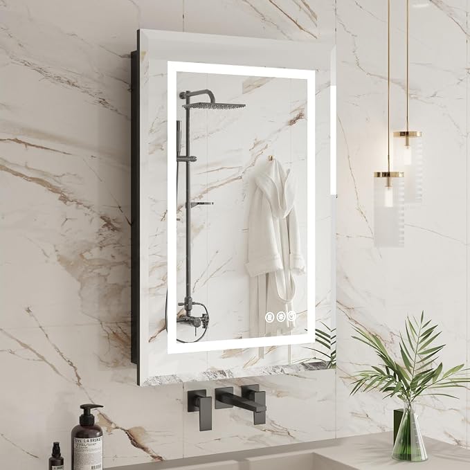 Medicine Cabinet, LED Mirror Cabinet by GUIQIYANG