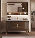 Single Sink Bathroom Vanity 68in, Freestanding Bathroom Vanity Includes Smart by LUTHXAY