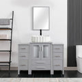 eclife 48" Modern Bathroom Vanity Sink Combo Freestanding Cabinet by eclife