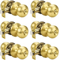 KNOBWELL 6 Pack Privacy Door Knob by KNOBWELL