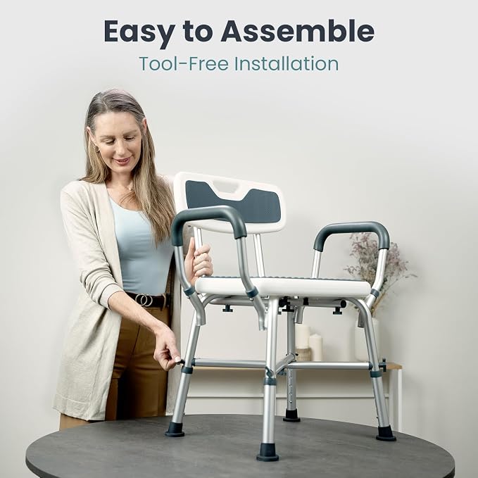 Shower Chair for Elderly and Disabled - Image 8
