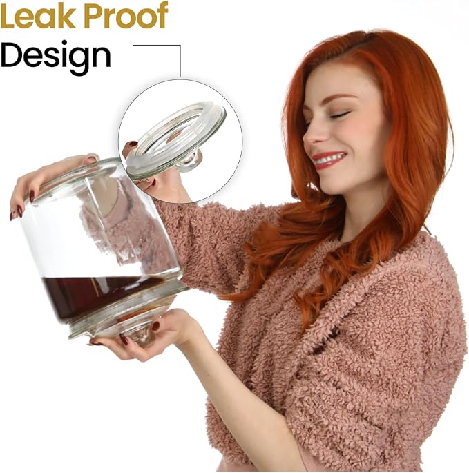 1.5 Gallon Glass Jar With Lid - Image 3
