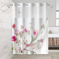 No Hook Shower Curtain Set by Mightree