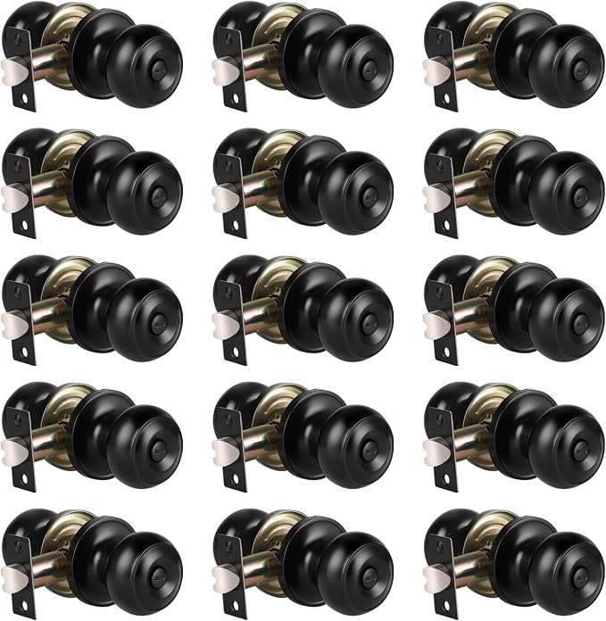 KNOBWELL Black Door Knobs by KNOBWELL