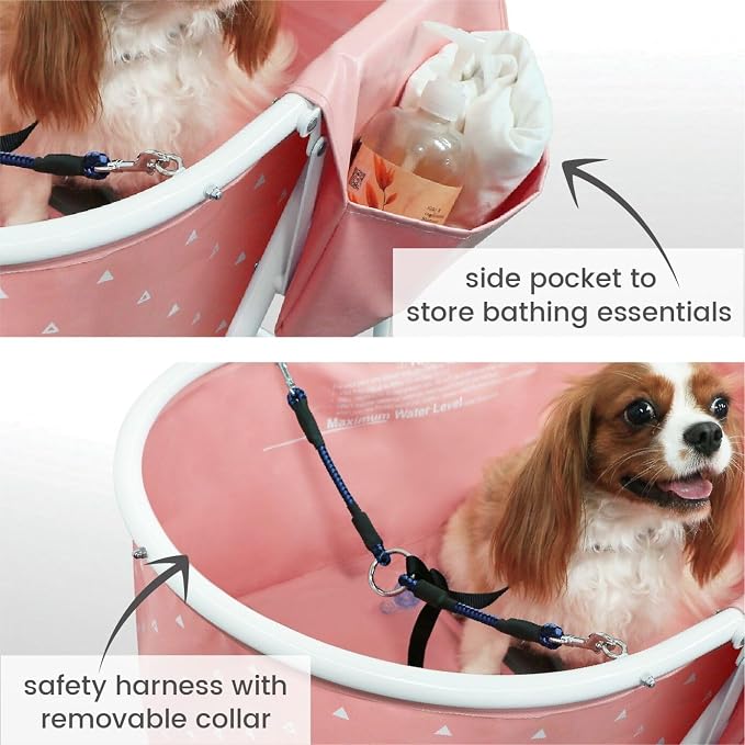 Furesh Little Dipper Dog Bath Tub and Wash Station - Image 4