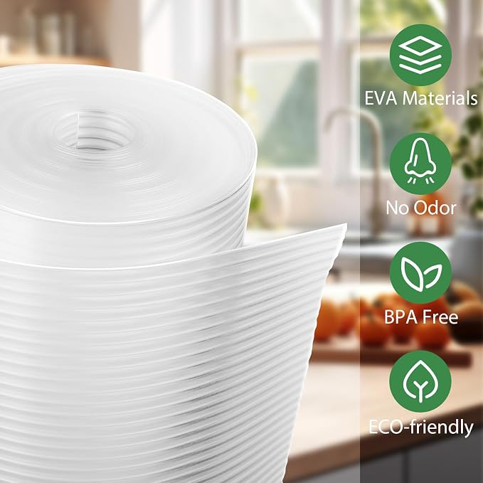 Anoak Shelf Liner Cabinet Liner, Non Adhesive Drawer Liner, Washable 16 Inch x - Image 2