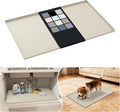 URMONA Waterproof Silicone Under Sink Mat 34'' x 22'' Shelf Liner by URMONA
