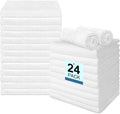 24 Pack Hand Towels Set by Unimade