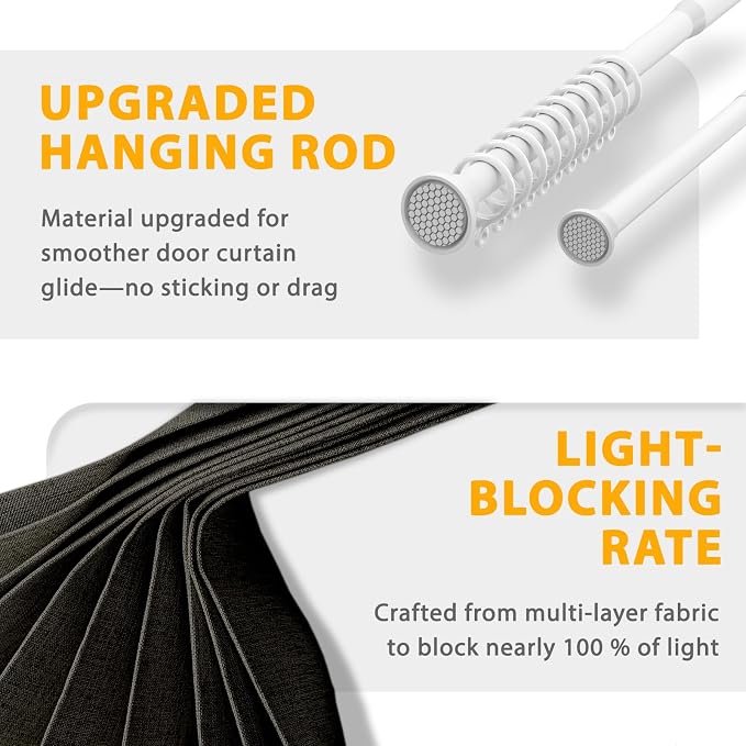 Accordion Door Curtain Set - Image 7
