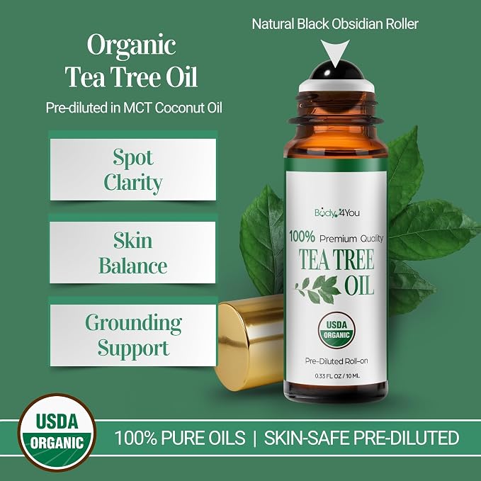 BodyJ4You Tea Tree Essential Oil Roller - Image 2