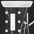 Thermostatic Shower System Chrome Shower Faucet Set by KATAIS
