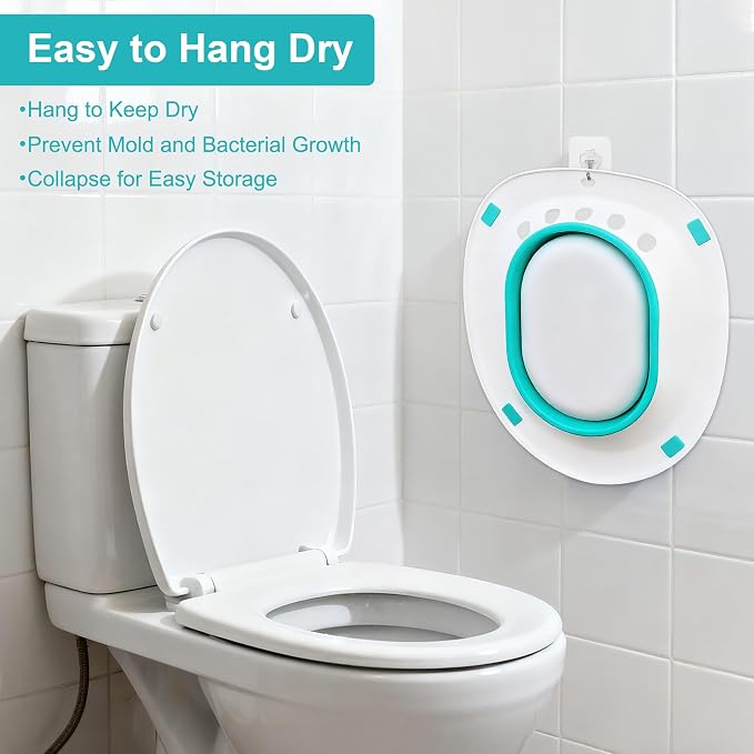 Electric Sitz Bath, Sitz Bath for Hemorrhoids, Sitz Bath for Toilet Seat - Image 8