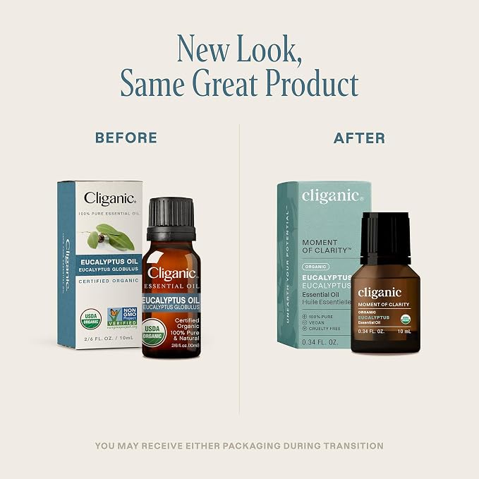 Cliganic USDA Organic Eucalyptus Essential Oil, 100% Pure | Natural - Image 2