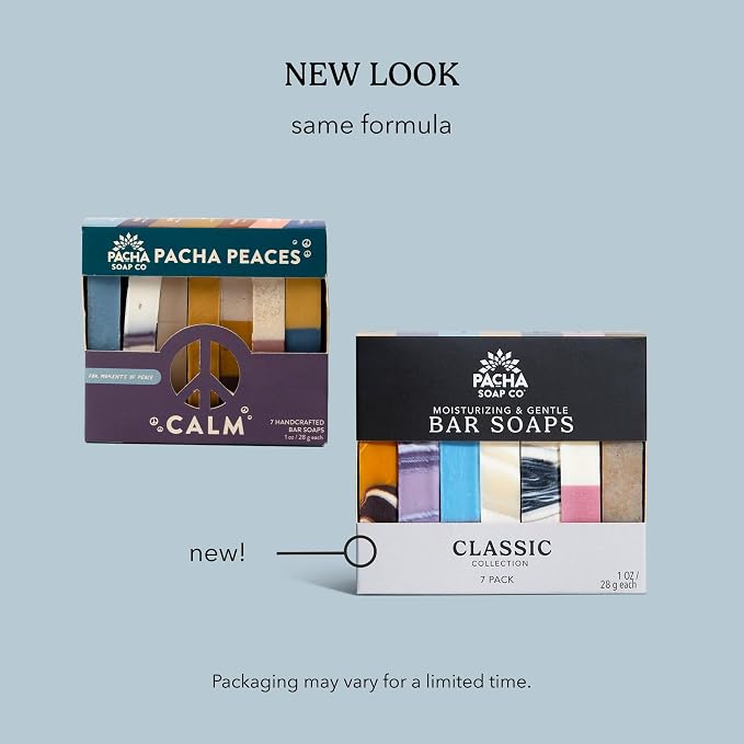 Pacha Soap Co. Bar Soap, Pacha Peaces Calm Bundle - Image 2