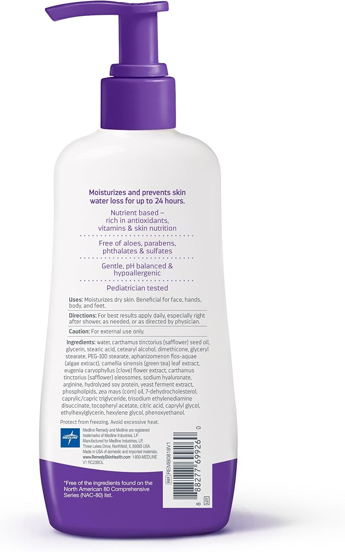 Medline Remedy Clinical Skin Cream Moisturizer, Fragrance-Free, Nourishing - Image 8