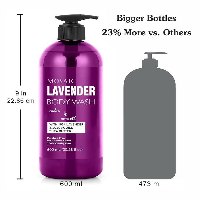 AnatoliaDaphne Lavender Body Wash and Shower Gel - Image 6