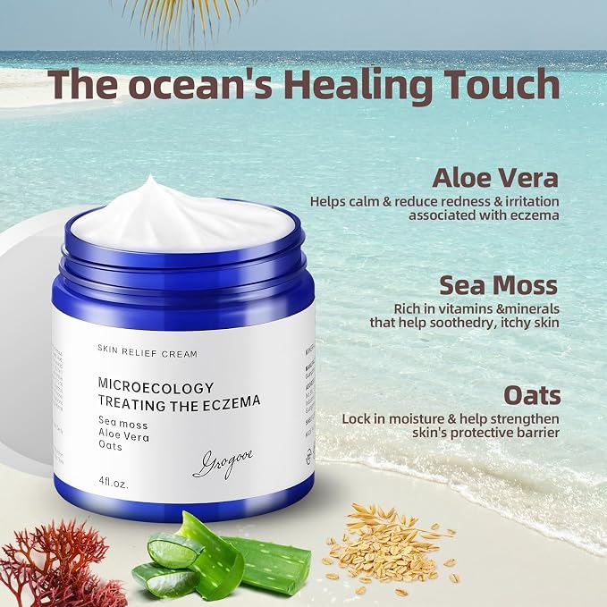 Crogooe Natural Soothing Eczema Cream - Image 2