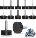 12 Pack All-Rubber 1/4"-20 UNC Leveling Feet by Unknown
