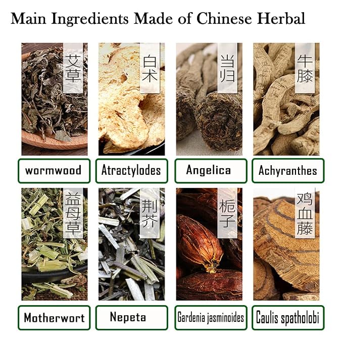 100Bags Mugwort Herb Foot Soak, Lymphatic Drainage Chinese Herbal Organic - Image 3