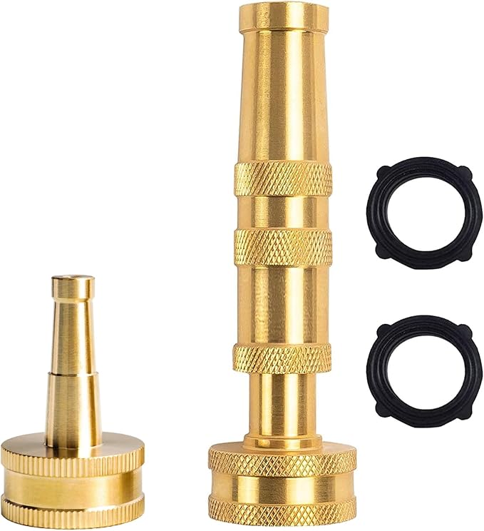 Hourleey 4" Adjustable Twist Hose Nozzle by Hourleey