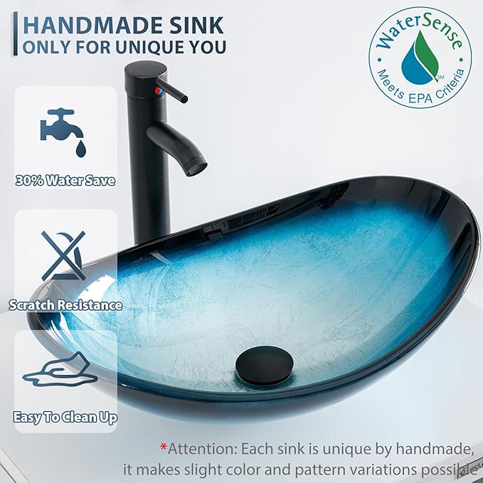 eclife 48" Modern Bathroom Vanity Sink Combo Freestanding Cabinet - Image 6
