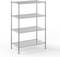 24" Deep x 42" Wide x 64" Height Wire Shelving Kit | 4-Tier | NSF Commercial by Regal+Altair