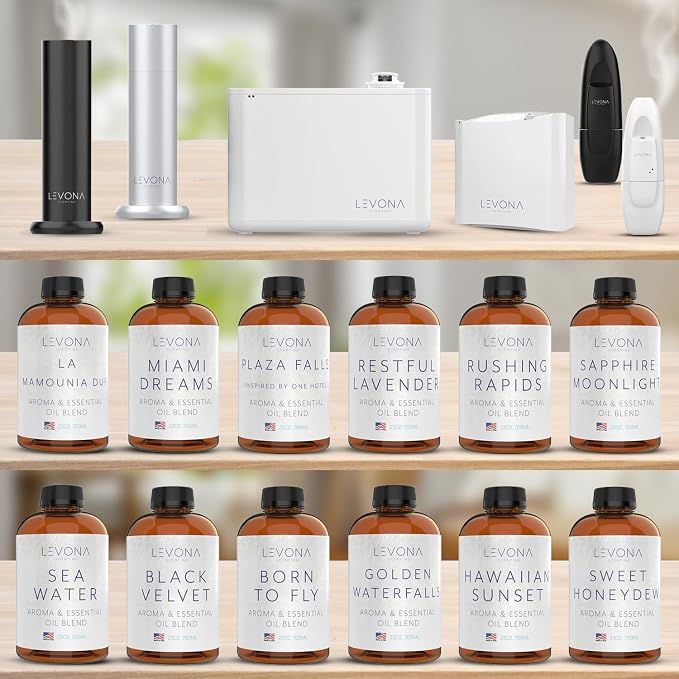 Levona Scent Essential Oils for Diffuser: Blissful Aura Diffuser Oil - Image 7