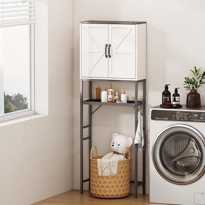 Over The Toilet Storage Cabinet, Bathroom Above Toilet Cabinet Organizer - Image 5