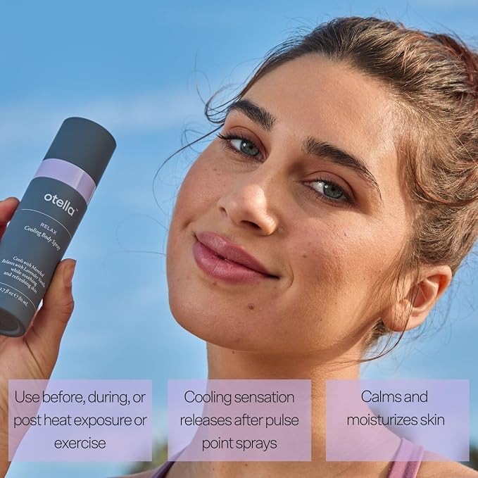 Cooling Body Spray with Menthol and Aromatherapy Lavender Vanilla Scent to help - Image 4