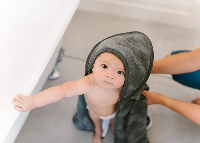 Copper Pearl Hooded Bath Towels Premium Knit/Terry Cloth Baby Towels - Image 7