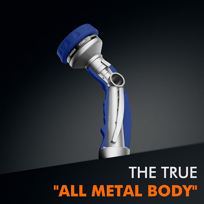 RESTMO Hose Nozzle Heavy Duty, Metal Water Hose Sprayer - Image 5